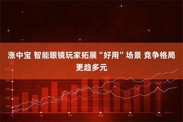 涨中宝 智能眼镜玩家拓展“好用”场景 竞争格局更趋多元